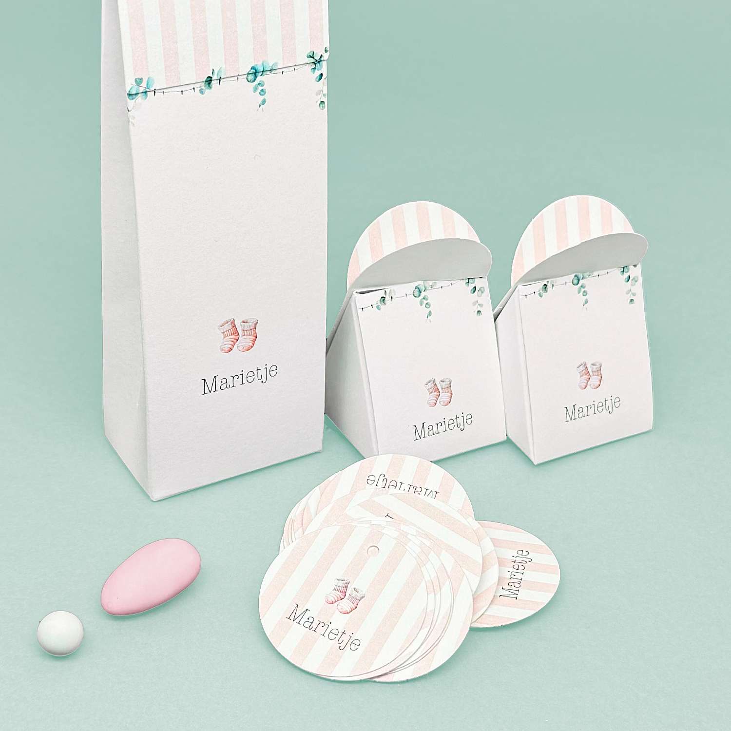 1.4 Digitaal - Naamkaartjes als bijbestelling